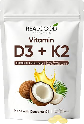 RealGood Essentials Vitamin D3 + K2