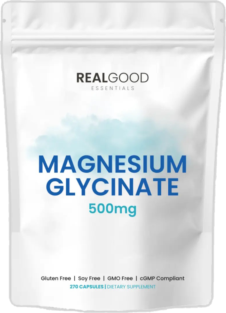 RealGood Essentials Magnesium Glycinate 500mg